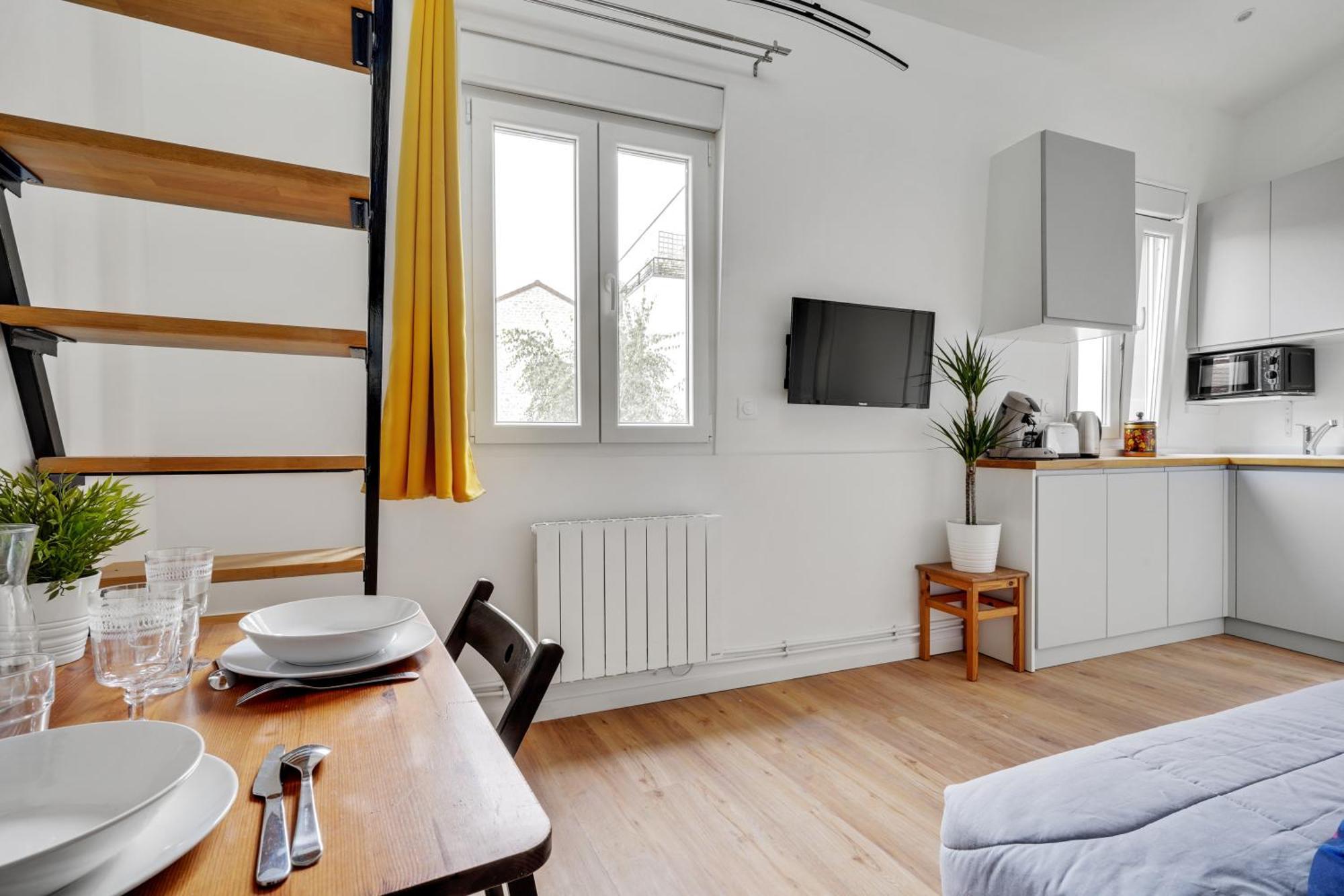 Studio Avec Mezzanine - Wifi - Proche Paris Montreuil  Exterior photo